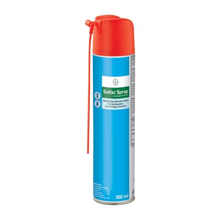 HPR2665 BAYER Solfac spray Insetticida pronto uso per scarafaggi e formiche - Osd gruppo Ecotech srl - Allontanamento piccioni,disinfestazione,HACCP, roditori